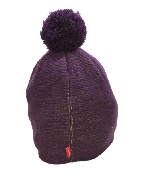 SUPREME（シュプリーム）Supreme (シュプリーム) 22AW 24k gold beanie パープルの古着・服飾アイテム
