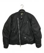 Schott×NANGAショット×ナンガ）の古着「AURORA STAND RIDERS / オーロラスタンド ライダース」｜ブラック
