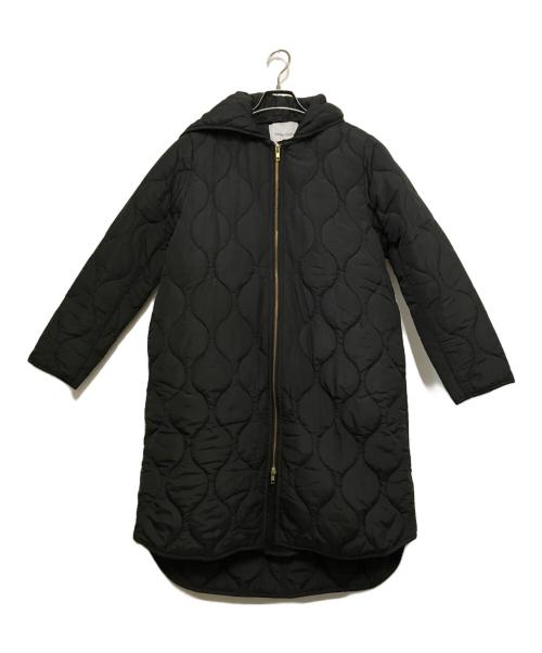 Emma Taylor（エマテイラー）Emma Taylor (エマテイラー) 3wayキルティングフードコート ブラック サイズ:38の古着・服飾アイテム