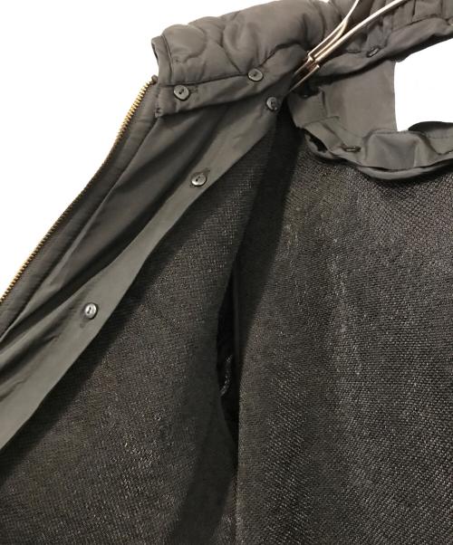 Emma Taylor（エマテイラー）Emma Taylor (エマテイラー) 3wayキルティングフードコート ブラック サイズ:38の古着・服飾アイテム