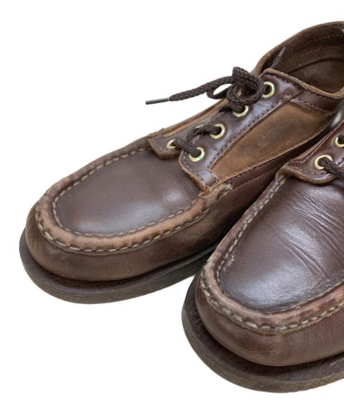 RUSSELL MOCCASIN（ラッセルモカシン）RUSSELL MOCCASIN (ラッセルモカシン) ヒューロンモカシンシューズ ブラウン サイズ:9の古着・服飾アイテム