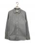 NAVAL CLOTHING FACTORY（ナバル クロージングファクトリー）の古着「ヘリンボーンシャツ」｜グレー