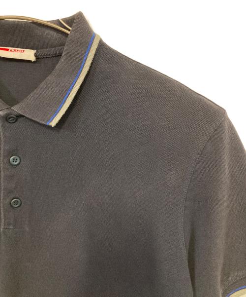 PRADA SPORTS（プラダスポーツ）PRADA SPORTS (プラダスポーツ) ポロシャツ ネイビー サイズ:Ｌの古着・服飾アイテム