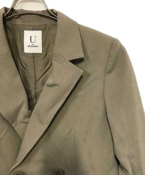 U by SPICK&SPAN（ユー バイ スピック＆スパン）U by SPICK&SPAN (ユー バイ スピック＆スパン) オーバーテーラードジャケット カーキ サイズ:36の古着・服飾アイテム