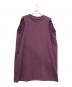 MM6 Maison Margiela（エムエムシックス メゾンマルジェラ）の古着「ノースリーブスウェットワンピース」｜パープル