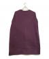 MM6 Maison Margiela (エムエムシックス メゾンマルジェラ) ノースリーブスウェットワンピース パープル サイズ:Ｍ：5000円