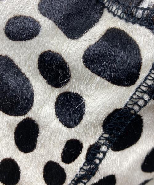 UGG（アグ）UGG (アグ) ダルメシアンハラコバケットハット ブラック×ホワイトの古着・服飾アイテム