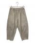オローネ（オローネ）の古着「バルーンパンツ」｜ベージュ
