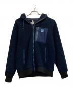 HELLY HANSENヘリーハンセン）の古着「FIBERPILETHERMO Hoodie」｜ネイビー