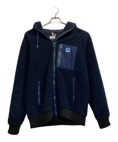 HELLY HANSEN（ヘリーハンセン）HELLY HANSEN (ヘリーハンセン) FIBERPILETHERMO Hoodie ネイビー サイズ:ＸＬの古着・服飾アイテム