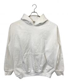 LOS ANGELES APPAREL（ロサンゼルスアパレル）の古着「14ozヘビーウェイトパーカー」｜ホワイト