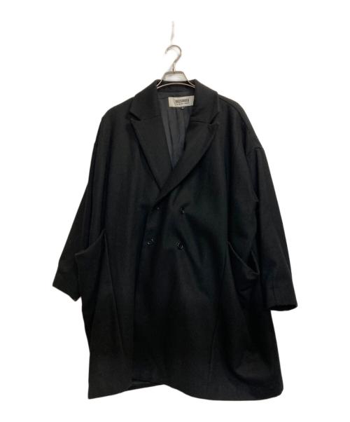 BASISBROEK（バージスブルック）BASISBROEK (バージスブルック) ロングコート ブラック サイズ:3の古着・服飾アイテム