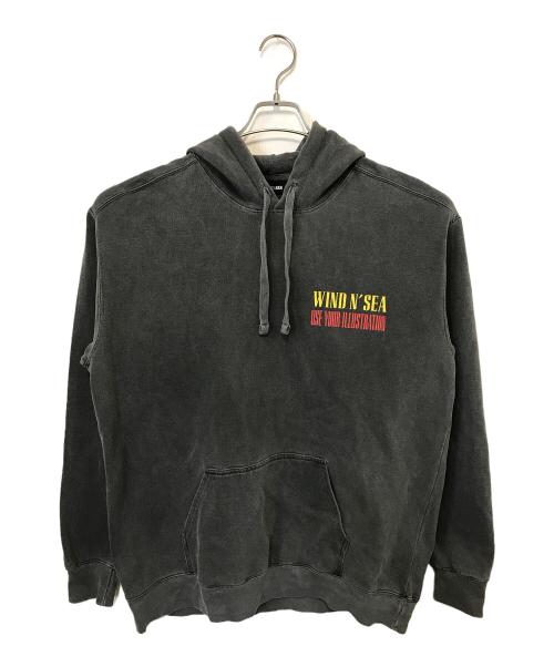 WIND AND SEA（ウィンダンシー）WIND AND SEA (ウィンダンシー) Thrash Heritage Sulfer Hoodie グレー サイズ:Ⅼの古着・服飾アイテム