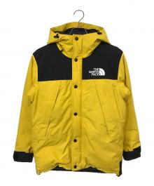 THE NORTH FACE（ザ ノース フェイス）の古着「マウンテンダウンジャケット」｜ブラック×イエロー