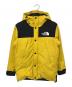 THE NORTH FACE（ザ ノース フェイス）の古着「マウンテンダウンジャケット」｜ブラック×イエロー