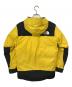 THE NORTH FACE (ザ ノース フェイス) マウンテンダウンジャケット ブラック×イエロー サイズ:XS：21000円
