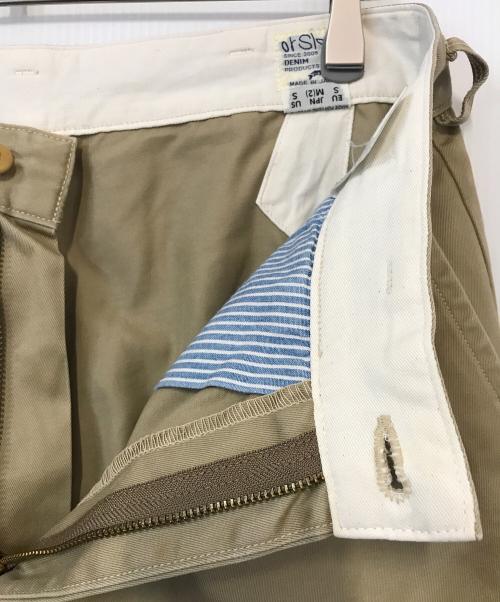 orSlow（オアスロウ）orSlow (オアスロウ) チノパン ブラウン サイズ:Mの古着・服飾アイテム