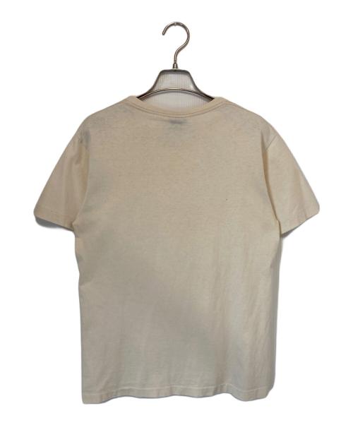 stussy（ステューシー）stussy (ステューシー) インクスプラッターS/S Tシャツ アイボリー サイズ:Sの古着・服飾アイテム