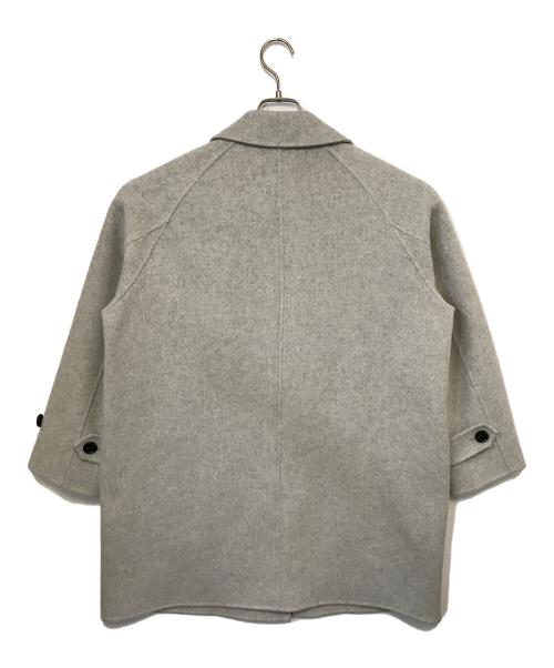 FRAMeWORK（フレームワーク）FRAMeWORK (フレームワーク) リバーバルカラーショートコート グレー サイズ:36の古着・服飾アイテム
