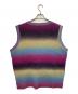 TTT MSW (ティー) Kasuri Knit Vest / ニットベスト マルチカラー サイズ:L：6000円