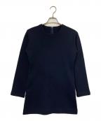 Whim Gazetteウィムガゼット）の古着「ミラノリブヨーク切替プルオーバー」｜ネイビー