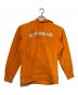 SUPREME（シュプリーム）の古着「Sequin Logo Hooded」｜オレンジ