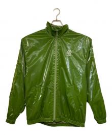 doublet（ダブレット）の古着「LAMINATE TRACK JACKET」｜グリーン