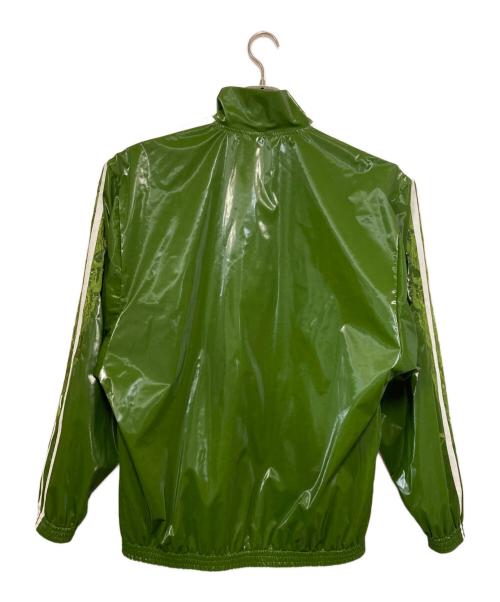 doublet（ダブレット）doublet (ダブレット) LAMINATE TRACK JACKET グリーン サイズ:Ｓの古着・服飾アイテム