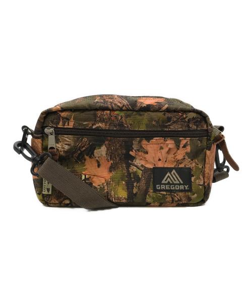 GREGORY（グレゴリー）GREGORY (グレゴリー) パデッドショルダーバッグ カーキの古着・服飾アイテム