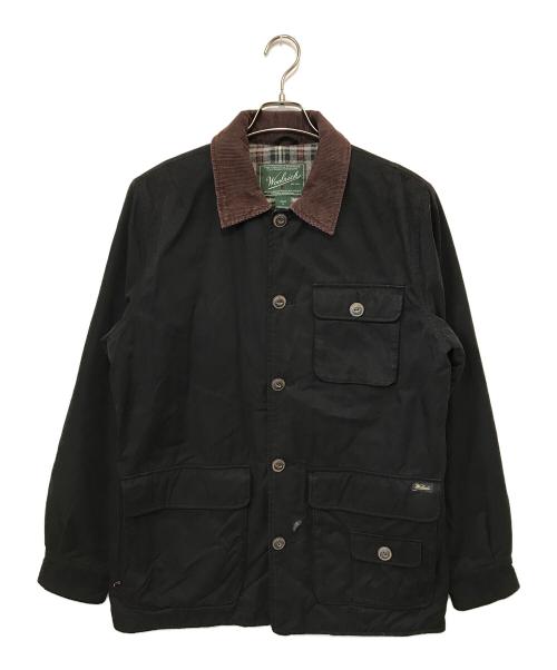 WOOLRICH（ウールリッチ）WOOLRICH (ウールリッチ) ハンティングジャケット ブラック サイズ:Mの古着・服飾アイテム