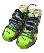 NIKE×OFFWHITEナイキ×オフホワイト）の古着「WMNS ZOOM TERRA KIGER 5 /OW(ウィメンズズームテラカイガ―5 /OW)」｜グリーン×ブラック