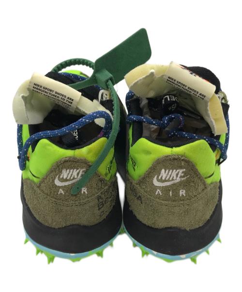 NIKE（ナイキ）NIKE (ナイキ) OFFWHITE (オフホワイト) WMNS ZOOM TERRA KIGER 5 /OW(ウィメンズズームテラカイガ―5 /OW) グリーン×ブラック サイズ:24.5cmの古着・服飾アイテム
