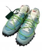 NIKE×OFFWHITEナイキ×オフホワイト）の古着「W WAFFLE RACER / OW(W ワッフルレーサー /OW)」｜ブルー×グリーン