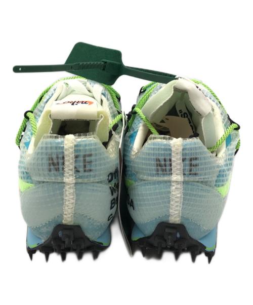 NIKE（ナイキ）NIKE (ナイキ) OFFWHITE (オフホワイト) W WAFFLE RACER / OW(W ワッフルレーサー /OW) ブルー×グリーン サイズ:25.0cmの古着・服飾アイテム