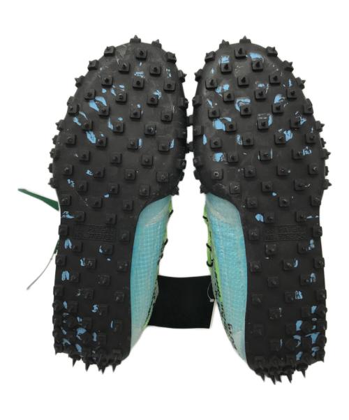 NIKE（ナイキ）NIKE (ナイキ) OFFWHITE (オフホワイト) W WAFFLE RACER / OW(W ワッフルレーサー /OW) ブルー×グリーン サイズ:25.0cmの古着・服飾アイテム