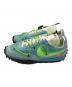 NIKE (ナイキ) OFFWHITE (オフホワイト) W WAFFLE RACER / OW(W ワッフルレーサー /OW) ブルー×グリーン サイズ:25.0cm：5000円