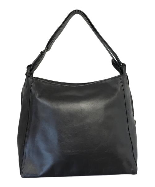 MOTHERHOUSE（マザーハウス）MOTHERHOUSE (マザーハウス) レザー２wayショルダーバッグ ブラウンの古着・服飾アイテム