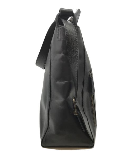 MOTHERHOUSE（マザーハウス）MOTHERHOUSE (マザーハウス) レザー２wayショルダーバッグ ブラウンの古着・服飾アイテム