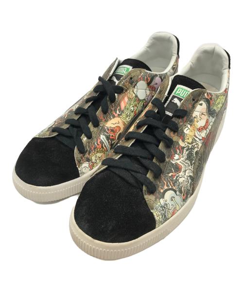 PUMA（プーマ）PUMA (プーマ) Three Tides Tattoo (スリータイズトゥー) atmos (アトモス) SUEDE MIJ T.T.T. ブラック サイズ:27.0cmの古着・服飾アイテム