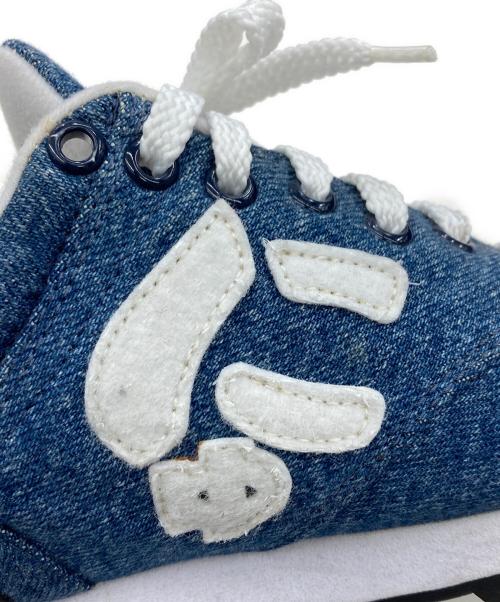 Sangacio（サンガッチョ）SANGACIO (サンガッチョ) デニム地スニーカー インディゴ サイズ:25.5の古着・服飾アイテム