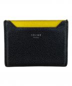 CELINEセリーヌ）の古着「カードケース」｜ブラック×イエロー