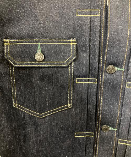 STUDIO D'ARTISAN（ステュディオダルチザン）STUDIO D'ARTISAN (ステュディオダルチザン) 18oz GOZILLA DENIM JACKET / ゴジラデニムジャケット インディゴ サイズ:42の古着・服飾アイテム