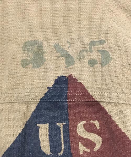 RRL（ダブルアールエル）RRL (ダブルアールエル) ドビー グラフィック オーバーシャツ カーキ サイズ:Ｍの古着・服飾アイテム