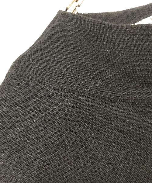 ELENDEEK（エレンディーク）ELENDEEK (エレンディーク) レイヤードストライプワンピース ブラック×ホワイト サイズ:01の古着・服飾アイテム