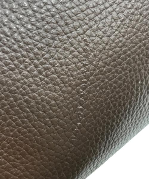 ATAO（アタオ）ATAO (アタオ) レザーハンドバッグ ブラウンの古着・服飾アイテム