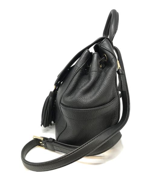 TORY BURCH（トリーバーチ）TORY BURCH (トリーバーチ) レザーミニリュック ブラックの古着・服飾アイテム