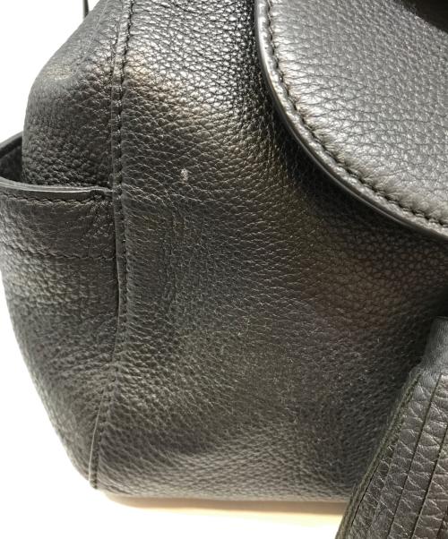 TORY BURCH（トリーバーチ）TORY BURCH (トリーバーチ) レザーミニリュック ブラックの古着・服飾アイテム