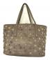 JIMMY CHOO (ジミーチュウ) スタースタッズハンドバッグ グレー：8000円