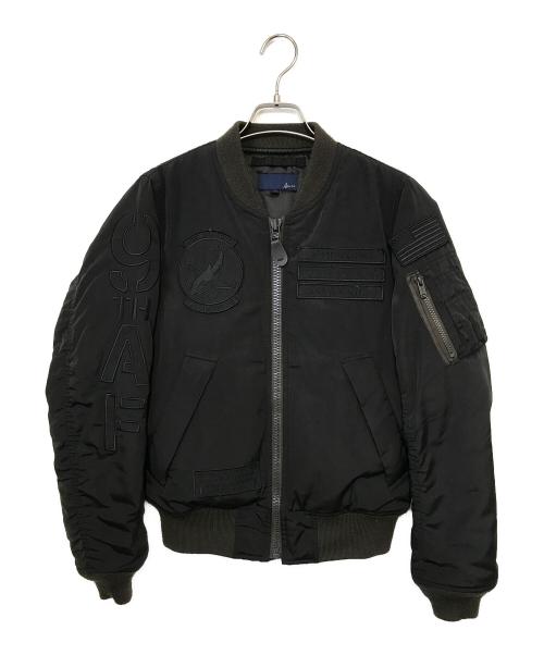 AVIREX（アヴィレックス）AVIREX (アヴィレックス) MA-1ジャケット ブラック サイズ:Ⅼの古着・服飾アイテム