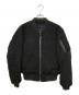 AVIREX（アヴィレックス）の古着「MA-1ジャケット」｜ブラック